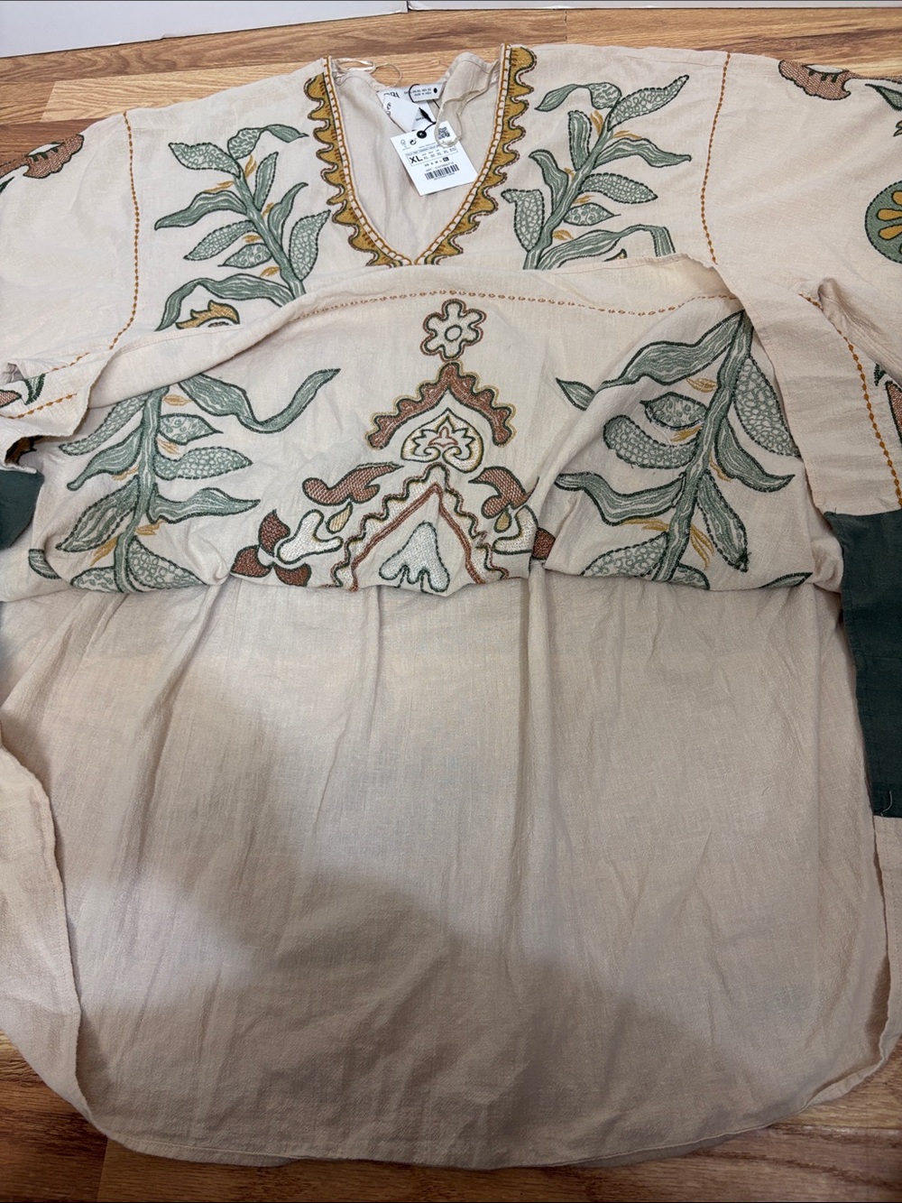 Zara embroidered dress size XL - Picture 11 of 16